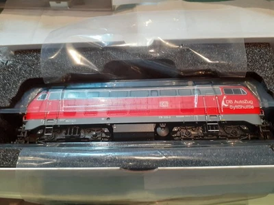 Roco H0 73729 Diesellok 218 „DB Auto Zug Sylt Shuttle" Diverse Soundfunktion OVP - Bild 1 von 4