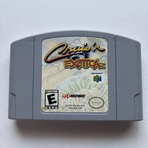 Cruis'n Exotica Cruisin Nintendo 64 N64 gioco originale autentico originale! - Foto 1 di 10