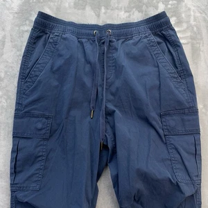 Polo ralph lauren jogger Men Medium cargo utility chino ankle zip straight blue - Picture 1 of 20
