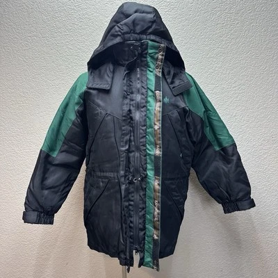 Chaqueta pesada Rain Forest para hombre XL verde forro con cremallera exterior Foto 1 de 4