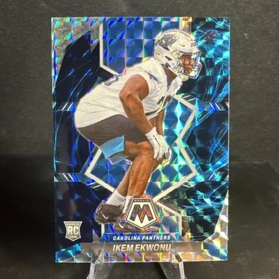 2022 Panini Mosaic IKEM EKWONU Genesis Rookie RC #369 Prizm SSP Case Hit - Image 1 of 4