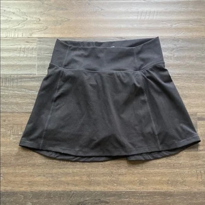 J. CREW Active Skort Womens Sz Medium Black Tenniscore Pickleball Athleisure - Picture 1 of 3