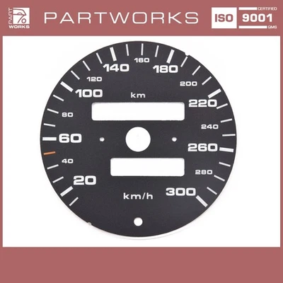 Speedometer disc for Porsche 964 993 Carrera turbo dial without on-board computer - Image 1 of 4