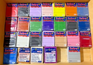 Sculpey III Polymer Clay Lot 26 Assorted Colors 2oz Blocks Oven Bake Clay - Picture 1 of 4
