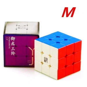 YJ YuLong V2 M 3x3x3 Stickerless Magnetic Magic Cube Speed Cube Ship from USA - Picture 1 of 4