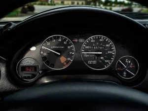 For Honda CR-X Crx Del Sol Chrome Cluster Gauge Dashboard Rings Speedo Trim - Imagen 1 de 11