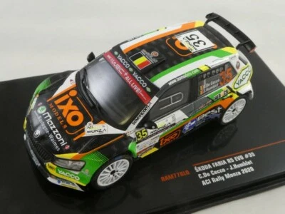 IXO Skoda Fabia Rally R5 Evo #35 De Cecco ACI Rallye Monza 2020 1/43 RAM778 - Immagine 1 di 3