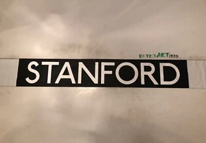 United Counties 8/91 Bus Destination Blind 31" - Stanford - Foto 1 di 11