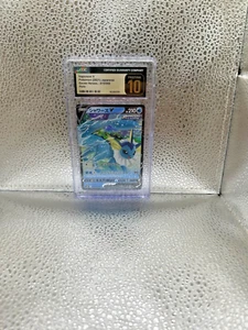 Vaporeon V Pokemon 2021 Eevee Heroes (giapponese) - 015/069 CGC 10 INCONTAMINATO - Foto 1 di 6