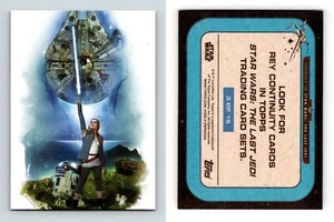 Journey To Star Wars The Last Jedi #3/15 Topps 2017 Rey Continuity Card - Picture 1 of 1