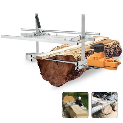 ZELCAN 14 - 36" Mobiles Sägewerk für Kettensäge Chainsaw Motorsäge Kettensägenhalterung