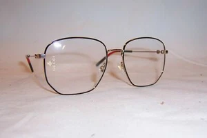NEW GUCCI EYEGLASSES GG 0396O 001 GOLD 56mm RX AUTHENTIC 0396 - Picture 1 of 9