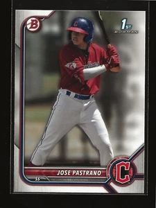 Jose Pastrano 2022 Bowman 1st Prospects Base Card Cleveland Guardians (#BP-21) - Bild 1 von 2