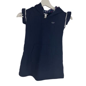Vineyard Vines for Target 4T Navy Terry Hooded Coverup - Picture 1 of 6