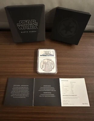 Niue 2016 2$ Star Wars Darth Vader NGC FR PF 70 UC Foto 1 de 4