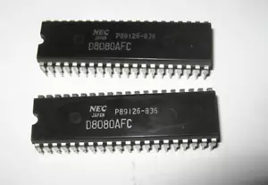 Procesador de 8 bits NEC D8080AFC 2 PIEZAS - NUEVO EN STOCK - Imagen 1 de 2