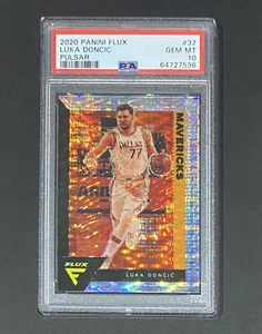 2020 PANINI FLUX LUKA DONCIC PULSAR PRIZM SP DALLAS MAVERICKS #37 - PSA 10 🔥 - Bild 1 von 9