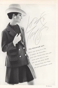 1969 Lord & Taylor: The Blazered Suit Towncliffe Vintage Print Ad - Picture 1 of 1