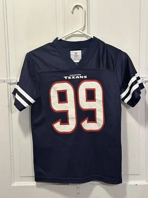 NFL Houston Texans 99 JJ Watt Juvenil Niños Camiseta Talla Mediana 10-12 Foto 1 de 4