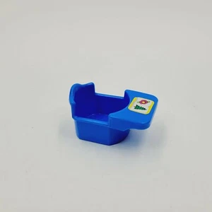 Arco Scrivania Scuola Vintage Blu Pezzo di Ricambio per Scuola Aula Playset - Foto 1 di 3