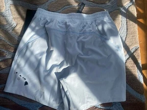 NWT Lululemon MEDIUM Pace Breaker Linerless Short 7" Blue 🌺 HAWAII ISLANDS - Picture 1 of 10