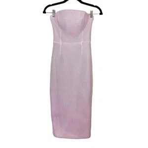 INTERMIX Dress Youth Girls L Lilac Purple Strapless Party Prom Evening Bodycon - Picture 1 of 11
