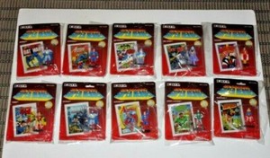 1990 ERTL DC Comics Super Heroes Die-Cast Action Figure Complete Set 10 NM-MINT