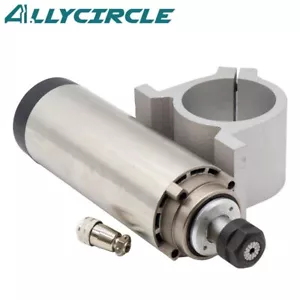 2.2KW Air Cooling Spindle AC220V 400HZ 80MM 8A+80MM Spindle Clamp for CNC Router - Picture 1 of 6