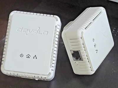 Pair of DEVOLO dLAN 200 AVmini Powerline Ethernet Adapters (MT 2295) - Image 1 of 3