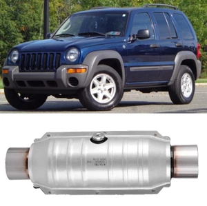 2.5" In&Out Catalytic Converter with Heat Shield EPA For Jeep Liberty 3.7L V6 - Bild 1 von 13