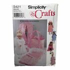 Simplicity ~ PATTERN #5421 - 18 INCH DOLL CLOTHES & ACCESSORIES - Pre-cut - Guc