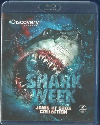 Discovery Channel SHARK WEEK - Jaws of Steel Collection (Bluray 2-disc) NEW SEAL - Image 1 of 2