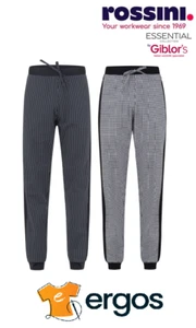 GIBLOR'S Hose IVAN Chef Koch Küche Atmungsaktiv Taschen Unisex Q8PX0280 - Bild 1 von 4