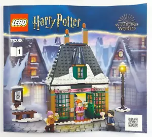 Instructions LEGO Harry Potter 76388 Hogsmeade Village Visit Manual 1 Only - Picture 1 of 2