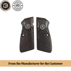 ZIB GRIPS Browning HP 14 empuñaduras hechas a mano de empuñaduras de madera Ars.037 - Imagen 1 de 5