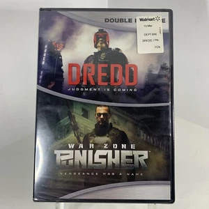 Dredd / Punisher War Zone (DVD, 2015) Double feature, Karl Urban, Ray Stevenson - Picture 1 of 3