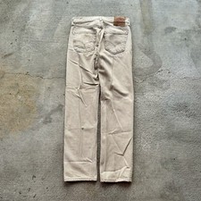 Vintage 90s Levis 501 Size 30x31 Jeans Straight Leg Denim Brown Mens USA