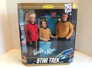 1996 BARBIE & KEN STAR TREK GIFT SET - 15006 - ORIGINAL BOX - COLLECTOR EDITION - Picture 1 of 10