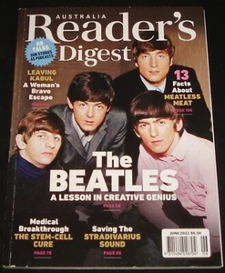 READERS DIGEST AUSTRALIAN MAGAZINE BEATLES COVER - Picture 1 of 4