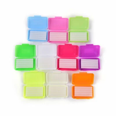 10 pacotes de cera ortodôntica oral dental para aparelhos irritação gengival 10 aroma de frutas - Imagem 1 de 4