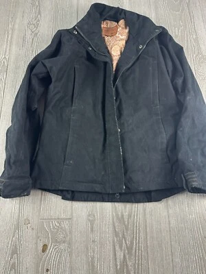 Casaco preto Outback Trading Co. tamanho grande feminino - Imagem 1 de 4