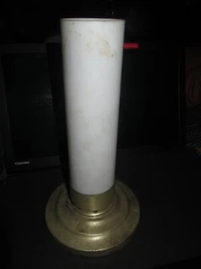 Vintage F. T. Haffner CANDLE GLASS LAMP  Art Deco mid century Night Club Lounge - Picture 1 of 7