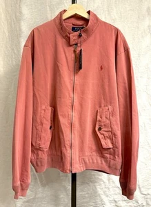 Polo Ralph Lauren Chaqueta China Teñida con Prendas Rojo Bombardero - Para Hombre Talla XXL - NUEVO - Imagen 1 de 11