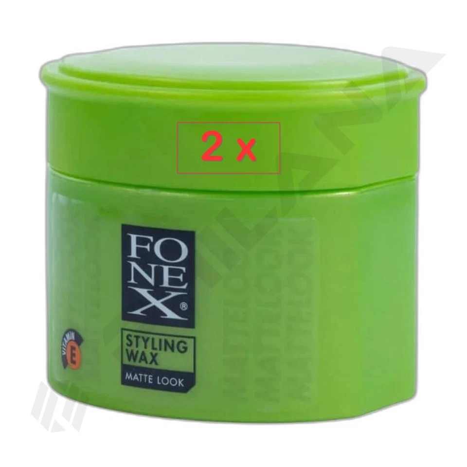 2 x Fonex Matte Look Haarstyling Wax 100ml NEU - Bild 1 von 1