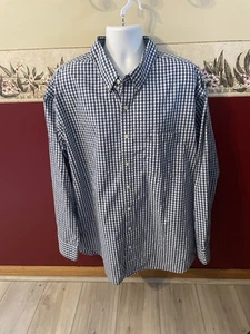 Arrow Checked Button Shirt Size 3XL Blue  - Picture 1 of 3