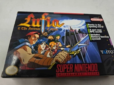 Lufia & the Fortress of Doom (Super Nintendo Entertainment System, 1993) CIB - Image 1 of 4