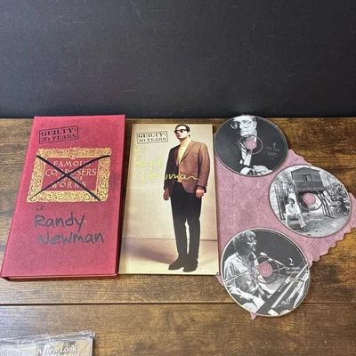 Guilty 30 Years Of Randy Newman 4 CD Set (Missing Disc 1) Warner Archives TESTED - Image 1 of 4