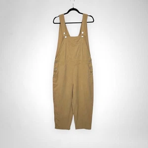 TASHA POLIZZI Overall Jumpsuit hellbraun weites Bein Cropped S - Bild 1 von 6