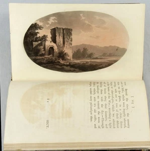 Beautiful AQUATINTS William Gilpin 1789 River Wye South Wales picturesque beauty - Picture 1 of 22