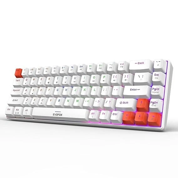 EvoFox Katana S Mini Wireless Mechanical Keyboard Tri-Mode (3X BT, 2.4GHz & Wire - Image 1 of 4